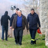 Izgorjelo krovište dvorca iz 14. stoljeća kod Karlovca