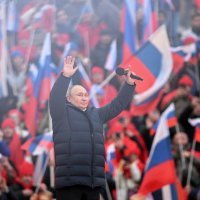 Vladimir Putin na stadionu Ljužnjiki u Moskvi