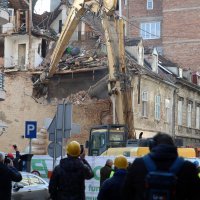 Rušenje simbola zagrebačkog potresa