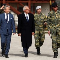 Sarajevo: Visoki predstavnik Europske unije za vanjske poslove i sigurnosnu politiku Josep Borrell posjetio bazu u Butmiru