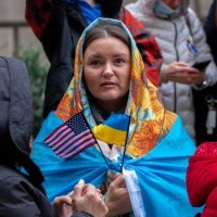 Ukrajinska zastava usred New Yorka