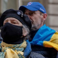 Ukrajinska zastava usred New Yorka