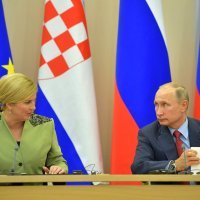 Kolinda Grabar Kitarović i Vladimir Putin