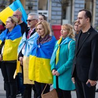 Mirni skup potpore za Ukrajinu u Osijeku