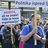 Prosvjed protiv otkaza u Holdingu