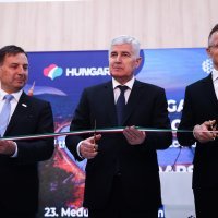 Sajam gospodarstva u Mostaru: Plenković, Brnabić i Čović