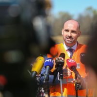 Sisak: Novi ministar Ivan Paladina dao je izjavu za medije