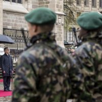 Zoran Milanović sa švicarskim predsjednikom Ignazijem Cassisom