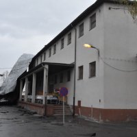 Požega: Nevrijeme u krugu bolnice