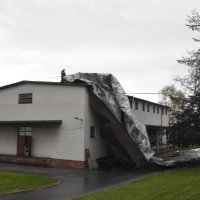 Požega: Nevrijeme u krugu bolnice