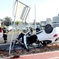 Prometna nesreća u Vukovarskoj ulici u Zagrebu