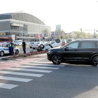 Prometna nesreća u Vukovarskoj ulici u Zagrebu