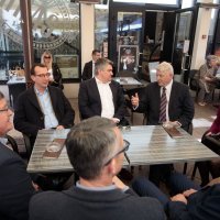 Zoran Milanović posjetio Rijeku i popio kavu na Korzu