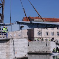Počela montaža Čiovskog mosta