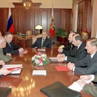 Mihail Kasjanov i Vladimir Putin