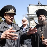 Vojni veterani u Sevastopolju na Krimu održali su komemoraciju za potonulu Moskvu