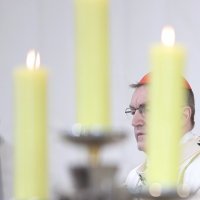 Kardinal Josip Bozanić na misnom slavlju za Uskrs