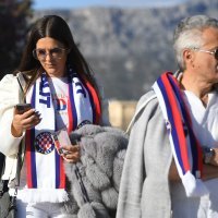 Navijači uoči utakmice Hajduk-Dinamo, 20.4.2022.