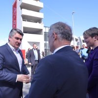 Predsjednik Milanović sudjelovao na svečanosti otvaranja zajedničkog vatrogasnog doma DVD-a Supetar