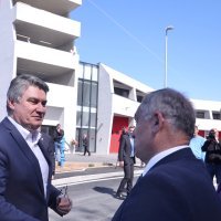 Predsjednik Milanović sudjelovao na svečanosti otvaranja zajedničkog vatrogasnog doma DVD-a Supetar