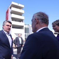 Predsjednik Milanović sudjelovao na svečanosti otvaranja zajedničkog vatrogasnog doma DVD-a Supetar