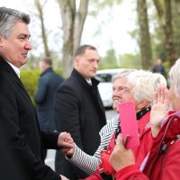 Zoran Milanović u Jasenovcu