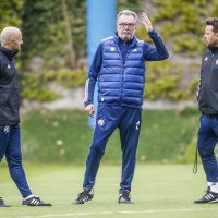 Ante Čačić odradio prvi trening s momčadi Dinama
