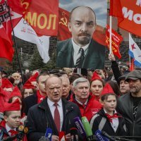 Ruski komunisti slave Lenjina i ofenzivu na Ukrajinu