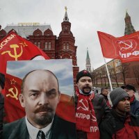 Ruski komunisti slave Lenjina i ofenzivu na Ukrajinu