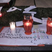 Prosvjed roditelja odgojitelja u studenom 2021.