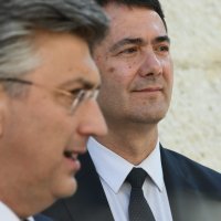Andrej Plenković i Zoran Đogaš