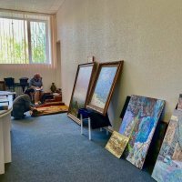 Umjetnine u muzeju u Mariupolju