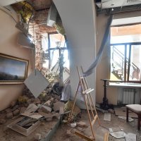 Umjetnine u muzeju u Mariupolju