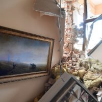 Umjetnine u muzeju u Mariupolju