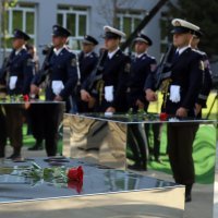 Zoran Milanović, Andrej Plenković i Gordan Jandroković na obilježavanju obljetnice akcije Bljesak