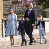 Kate Middleton, princ William, George, princeza Charlotte (4)