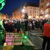 Prosvjed protiv zabrane pobačaja u Poljskoj