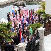 Prosvjed građana Ilovika i Lošinja zbog dogradnje luke Mrtvaška