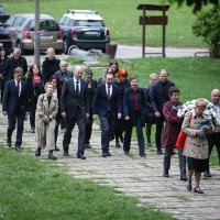 Polaganje vijenaca za Dan oslobođenja Zagreba