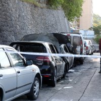 Zapaljeni automobili u Rijeci