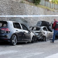 Zapaljeni automobili u Rijeci