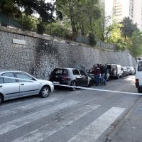 Zapaljeni automobili u Rijeci