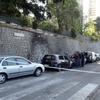 Zapaljeni automobili u Rijeci