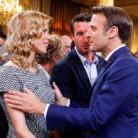 Tiphaine Auziere i Emmanuel Macron