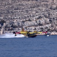 Kanaderi Hrvatskog ratnog zrakoplovstva u akciji