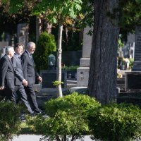 Polaganje vijenaca na Tuđmanov grob