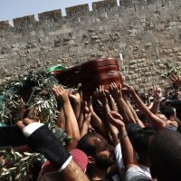 Pokop novinarke Shireen Abu Akleh u Jeruzalemu