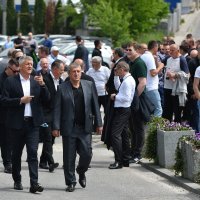 Pogreb Ivice Osima u Sarajevu, 14.5.2022.