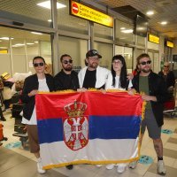 Povratak Konstrakte iz Italije nakon osvojenog petog mjesta na Eurosongu