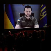 Ukrajinski predsjednik Volodomir Zelenski u Cannesu